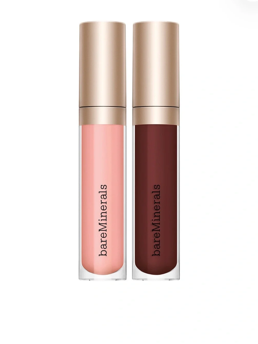 NEW bareMinerals 2-Pc. Gleam On Lip Gloss-Balm Set (Full size)